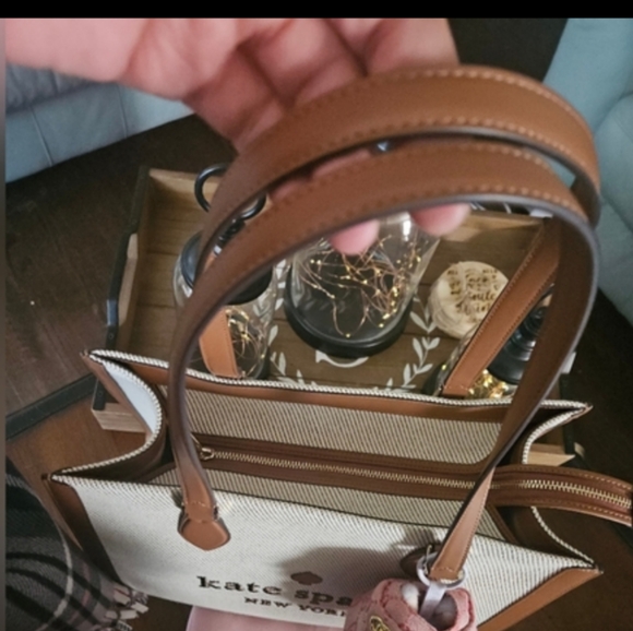 Kate Spade Large Ellie Tote in Warm Gingerbread Bundle - Picture 7 of 16